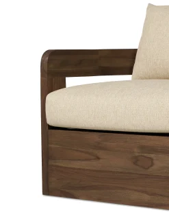VND6200 Four Hands, LLC Caspian Outdoor Swivel Chair