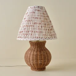 VND6475 StyleCraft Home Collection Cassie Rattan Table Lamp