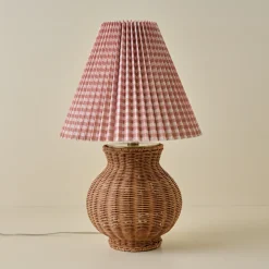 VND6475 StyleCraft Home Collection Cassie Rattan Table Lamp