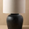 VND6475 StyleCraft Home Collection Charcoal Greenleigh Oversized Table Lamp