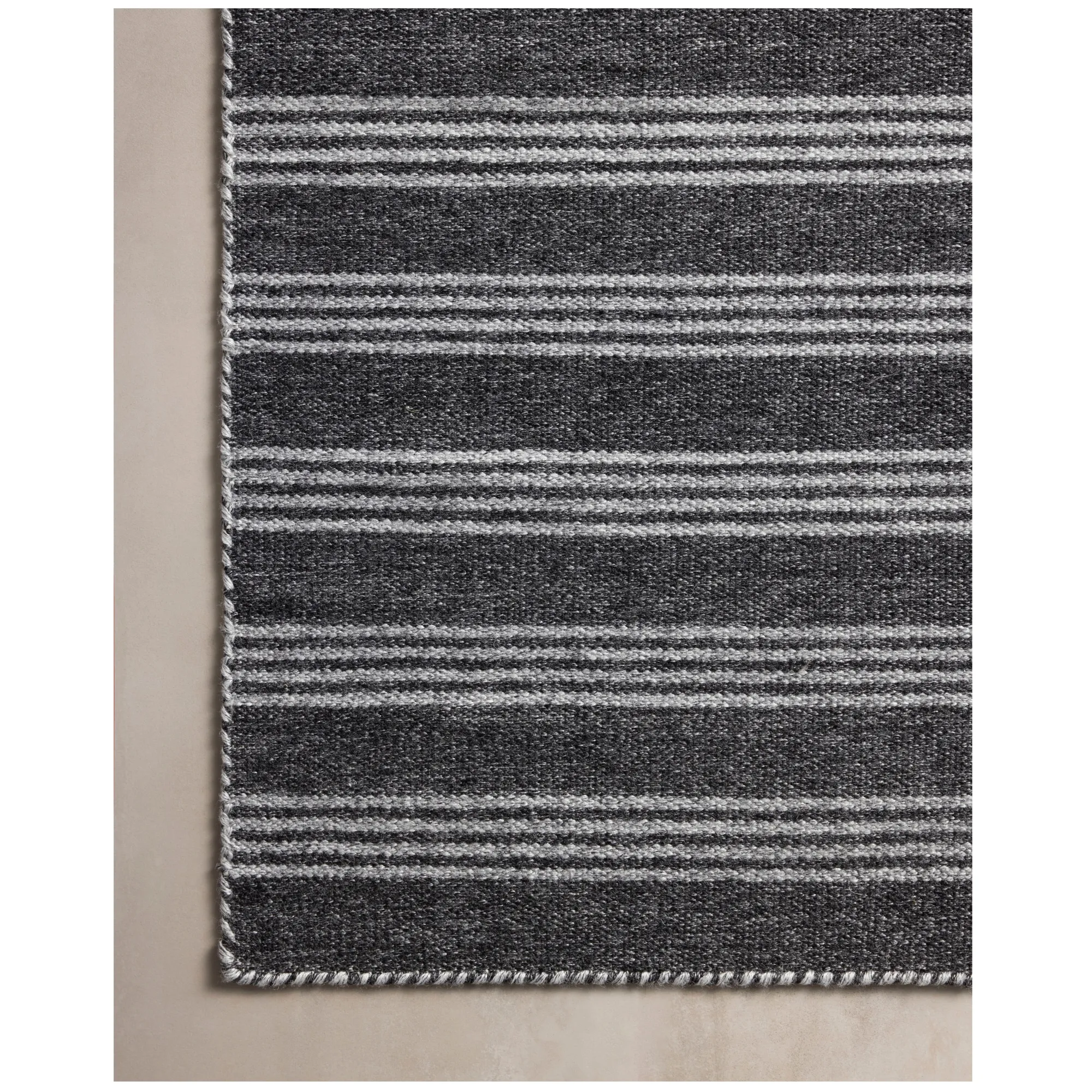 VND0086 Loloi Inc Charlie Charcoal Grey Rug