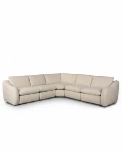 VND6200 Four Hands, LLC Chase Power Reclining 5-Piece Sectional