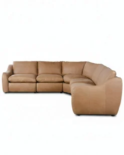 VND6200 Four Hands, LLC Chase Power Reclining 5-Piece Sectional