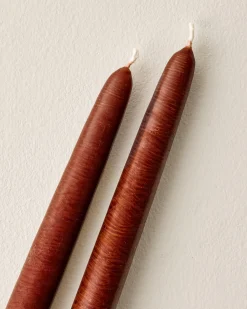 VND5880 Mole Hollow Candles, Ltd. Chestnut Brown Taper