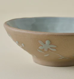 VND6562 Chaozhou Highland Crafts Company Ltd Claire Decorative Floral Bowl