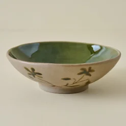 VND6562 Chaozhou Highland Crafts Company Ltd Claire Decorative Floral Bowl