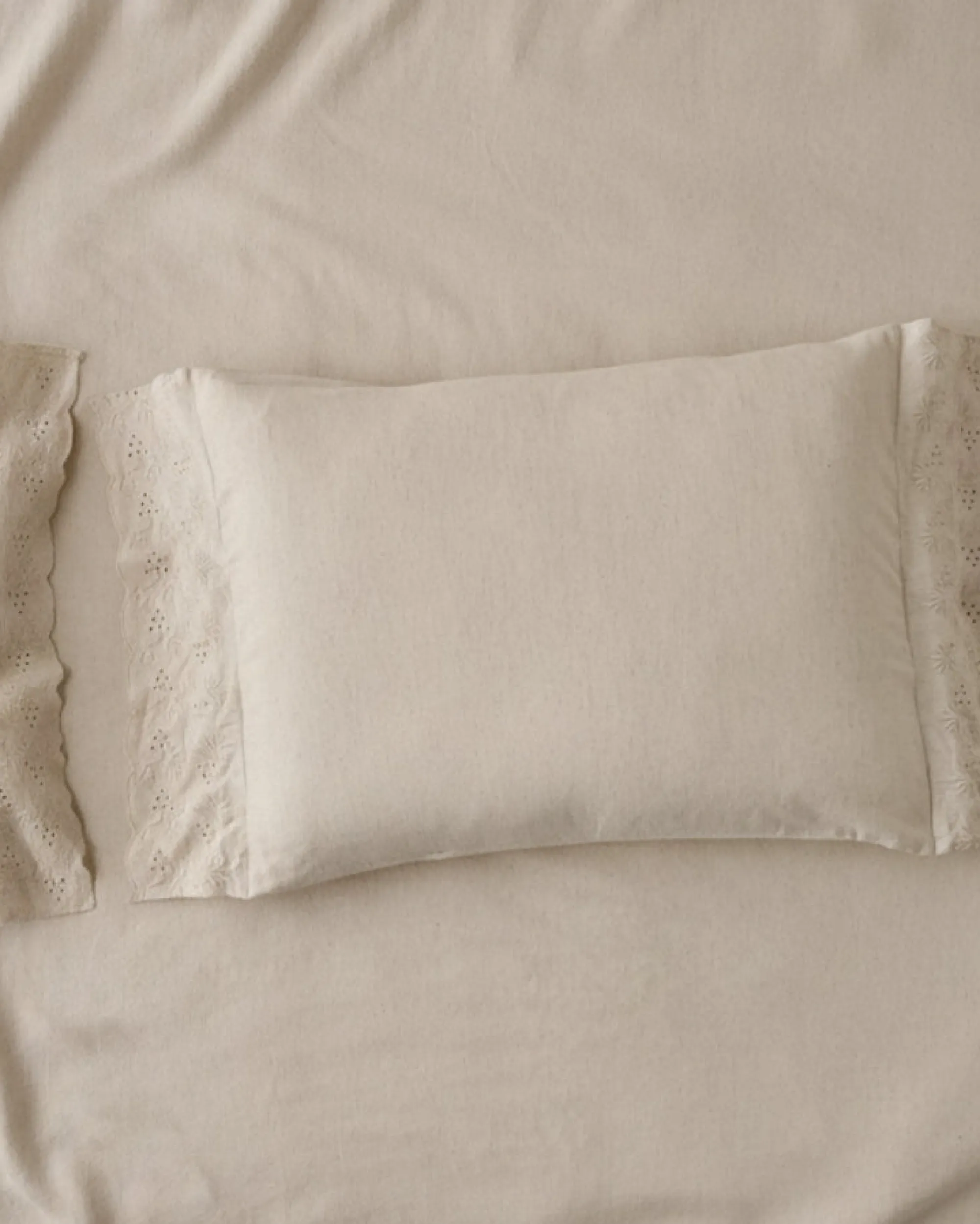 VND8328 FA HOME AND APPAREL PVT LTD Clara Eyelet Flange Sham