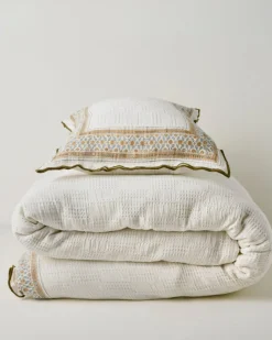 VND8337 Ratan Textiles Pvt Ltd. Clemence Block Print Duvet Cover