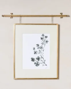 VND8957 ORNATE EXIM HOME PVT LTD Colleen Brass Rail Picture Frame