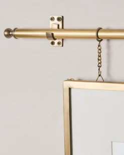 VND8957 ORNATE EXIM HOME PVT LTD Colleen Brass Rail Picture Frame
