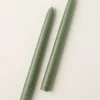 VND5880 Mole Hollow Candles, Ltd. Colonial Green Taper