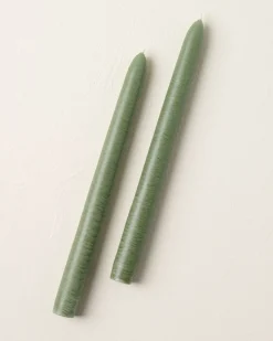 VND5880 Mole Hollow Candles, Ltd. Colonial Green Taper