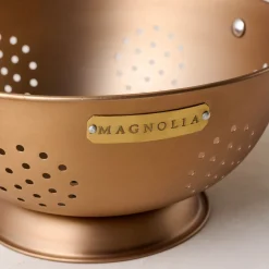 VND6290 Dayglow LLC Copper and Brass Colander 3 QT