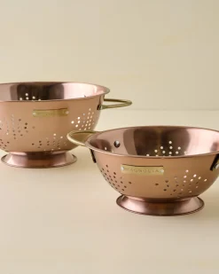 VND8417 AC Brothers Copper + Brass Colander