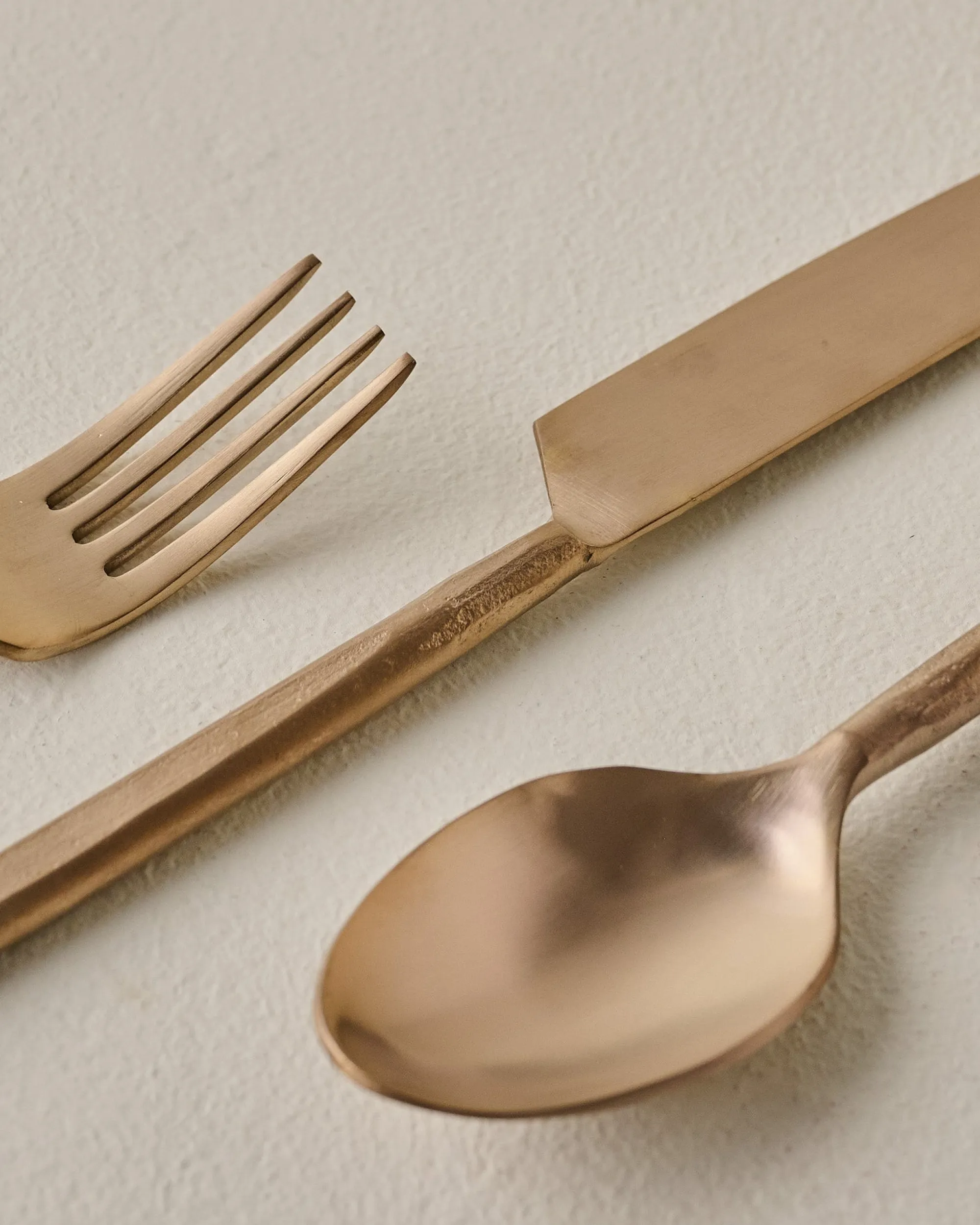 VND6715 VENUS IMPEX Copper Flatware Set of Five