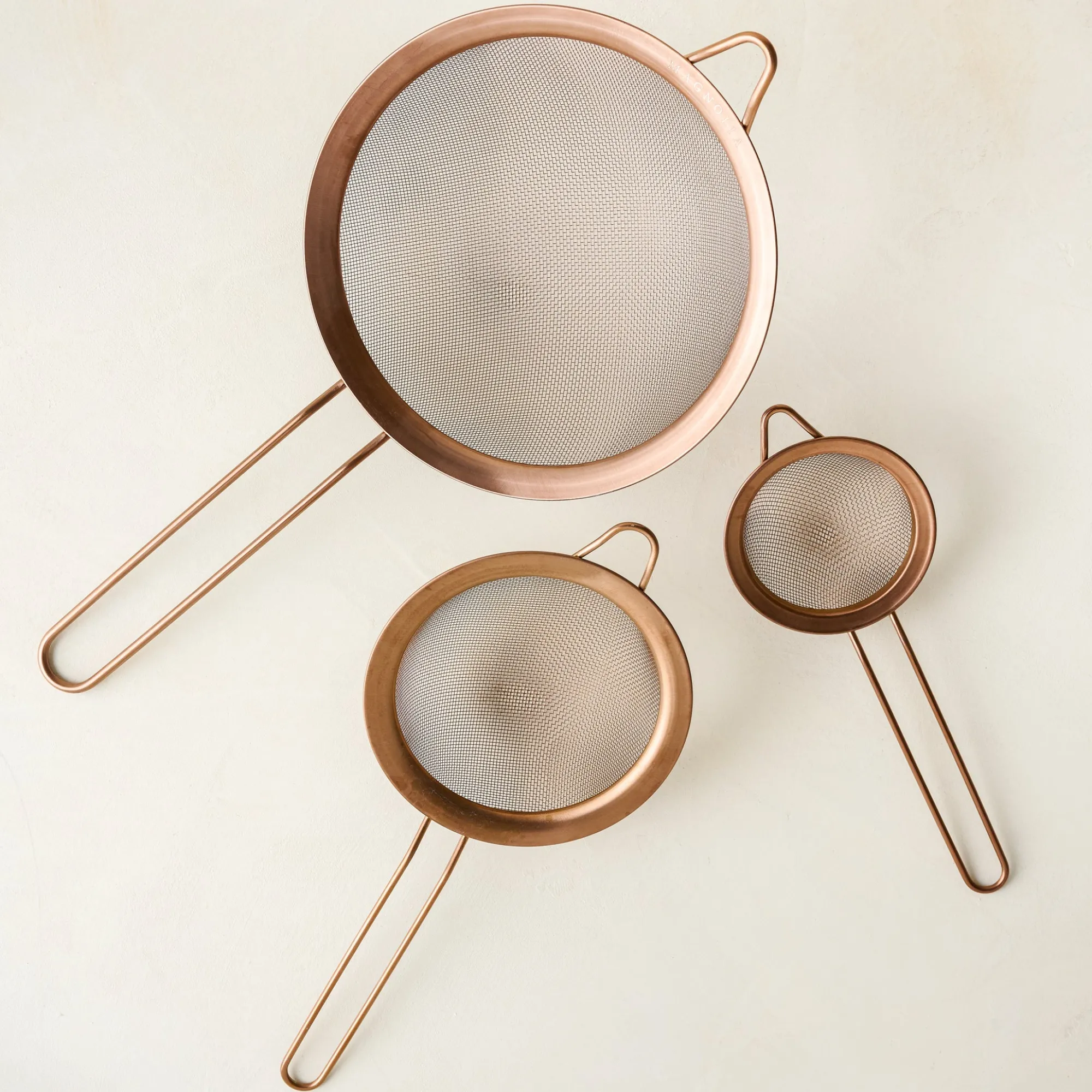 VND6290 Dayglow LLC Copper Sieves Set of 3