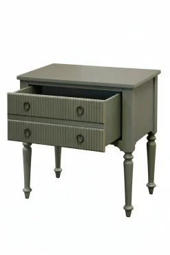 VND6475 StyleCraft Home Collection Corinne Reeded Nightstand