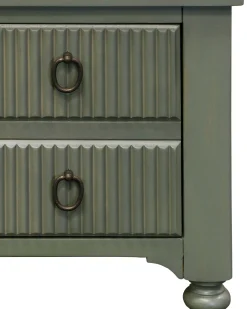 VND6475 StyleCraft Home Collection Corinne Reeded Nightstand