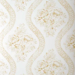 VND2730 York Wallcoverings Coverlet Floral Wallpaper