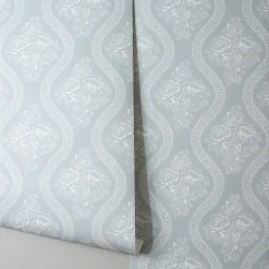 VND2730 York Wallcoverings Coverlet Floral Wallpaper