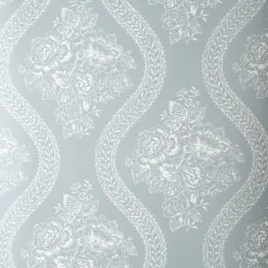 VND2730 York Wallcoverings Coverlet Floral Wallpaper