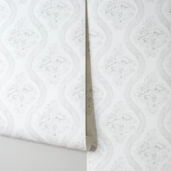VND2730 York Wallcoverings Coverlet Floral Wallpaper