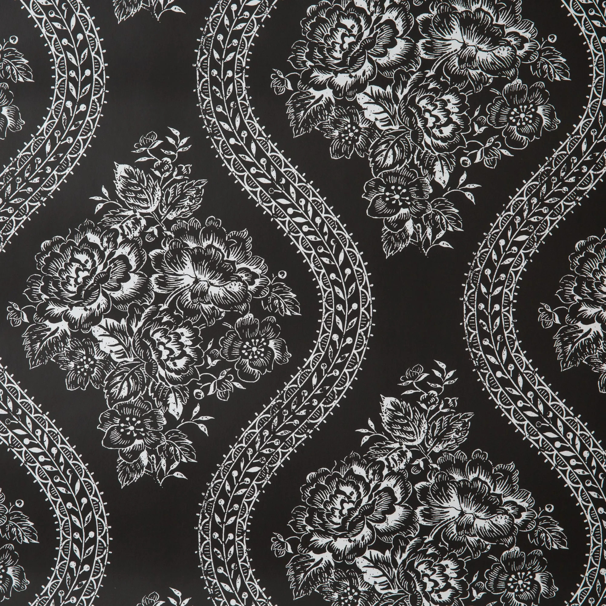 VND2730 York Wallcoverings Coverlet Floral Wallpaper