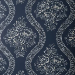 VND2730 York Wallcoverings Coverlet Floral Wallpaper