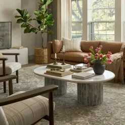 VND6200 Four Hands, LLC Deco Marble Coffee Table