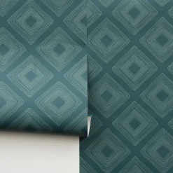 VND2730 York Wallcoverings Diamond Sketch Wallpaper