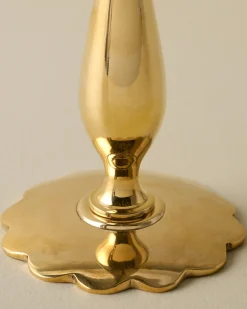 VND6624 GULATI EXPORTS Eden Solid Brass Tulip Taper Holder