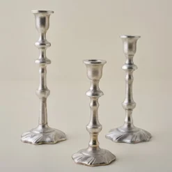 VND7371 True Home Decor Pvt Ltd Elise Antique Inspired Taper Holder