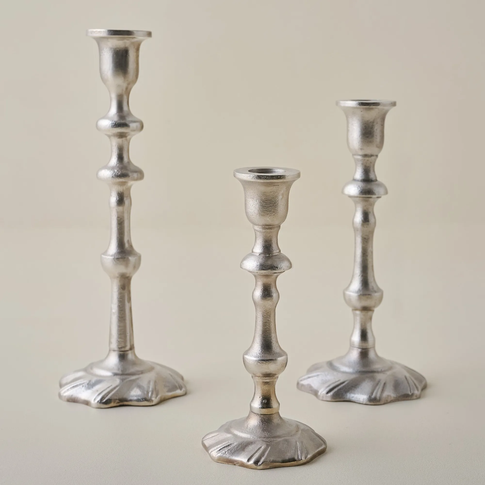 VND7371 True Home Decor Pvt Ltd Elise Antique Inspired Taper Holder
