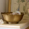 VND6624 GULATI EXPORTS Ellie Antiqued Brass Decorative Bowl