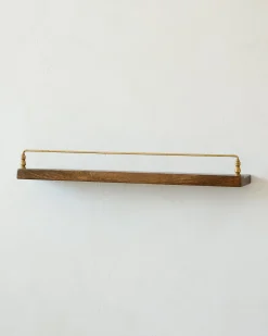 VND6622 ARVIND EXPO-CRAFTS Elliott Wood and Brass Picture Ledge