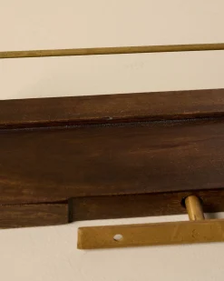VND6622 ARVIND EXPO-CRAFTS Elliott Wood and Brass Picture Ledge