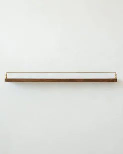 VND6622 ARVIND EXPO-CRAFTS Elliott Wood and Brass Picture Ledge