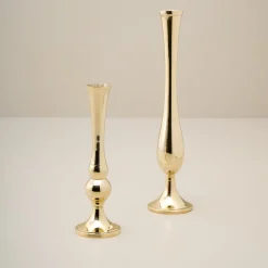 VND8550 FINE ARTS AND CRAFTS Embry Solid Brass Bud Vase