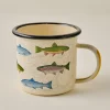 VND6667 Gentlemen's Hardware - US, LLC Enamel Fish Mug