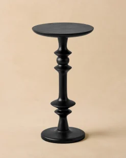 VND7974 Guru Creations Enzo Turned Wood Drink Table