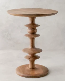 VND6622 ARVIND EXPO-CRAFTS Enzo Turned Wood Side Table