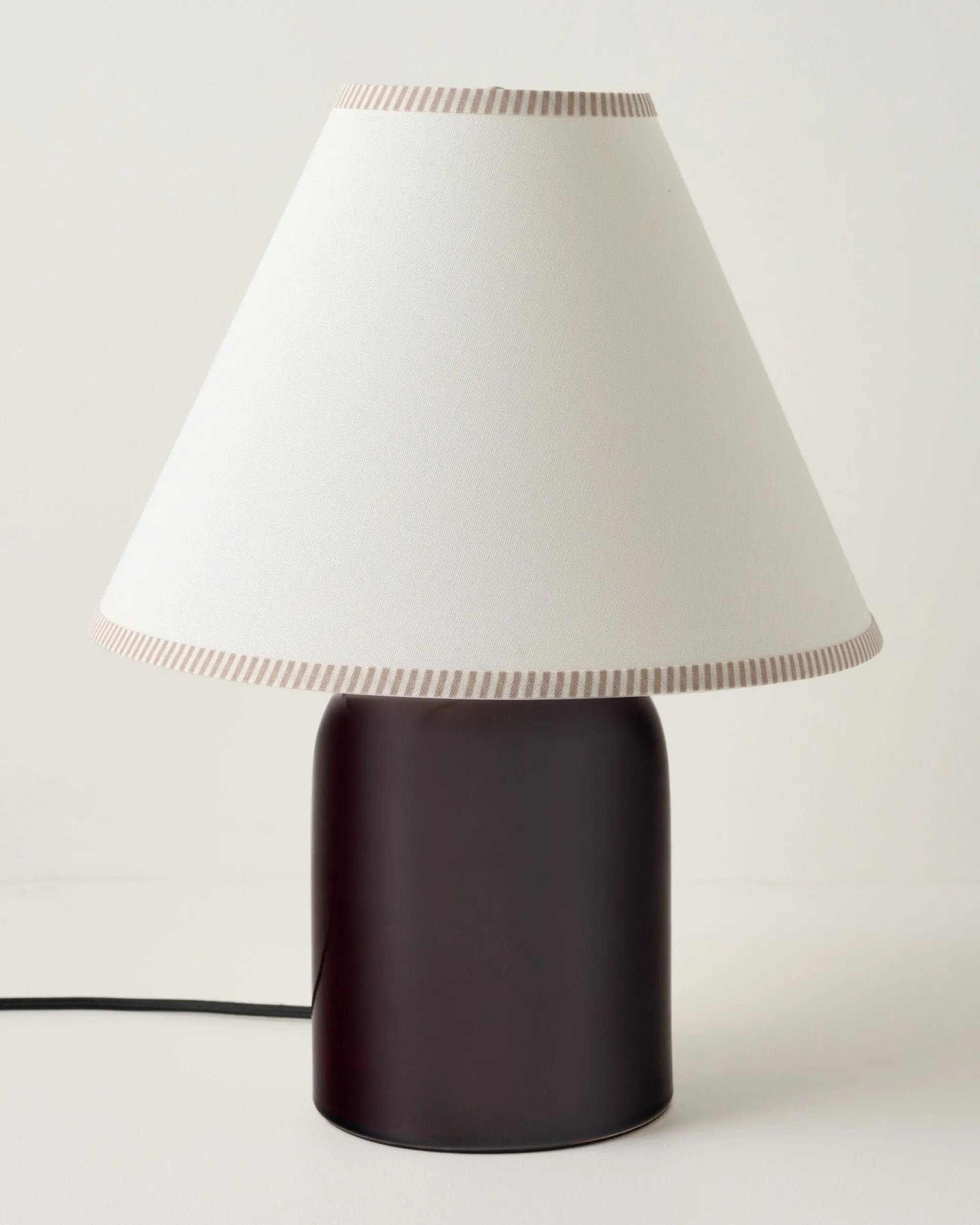 VND6475 StyleCraft Home Collection Farrah Table Lamp - Deep Burgundy