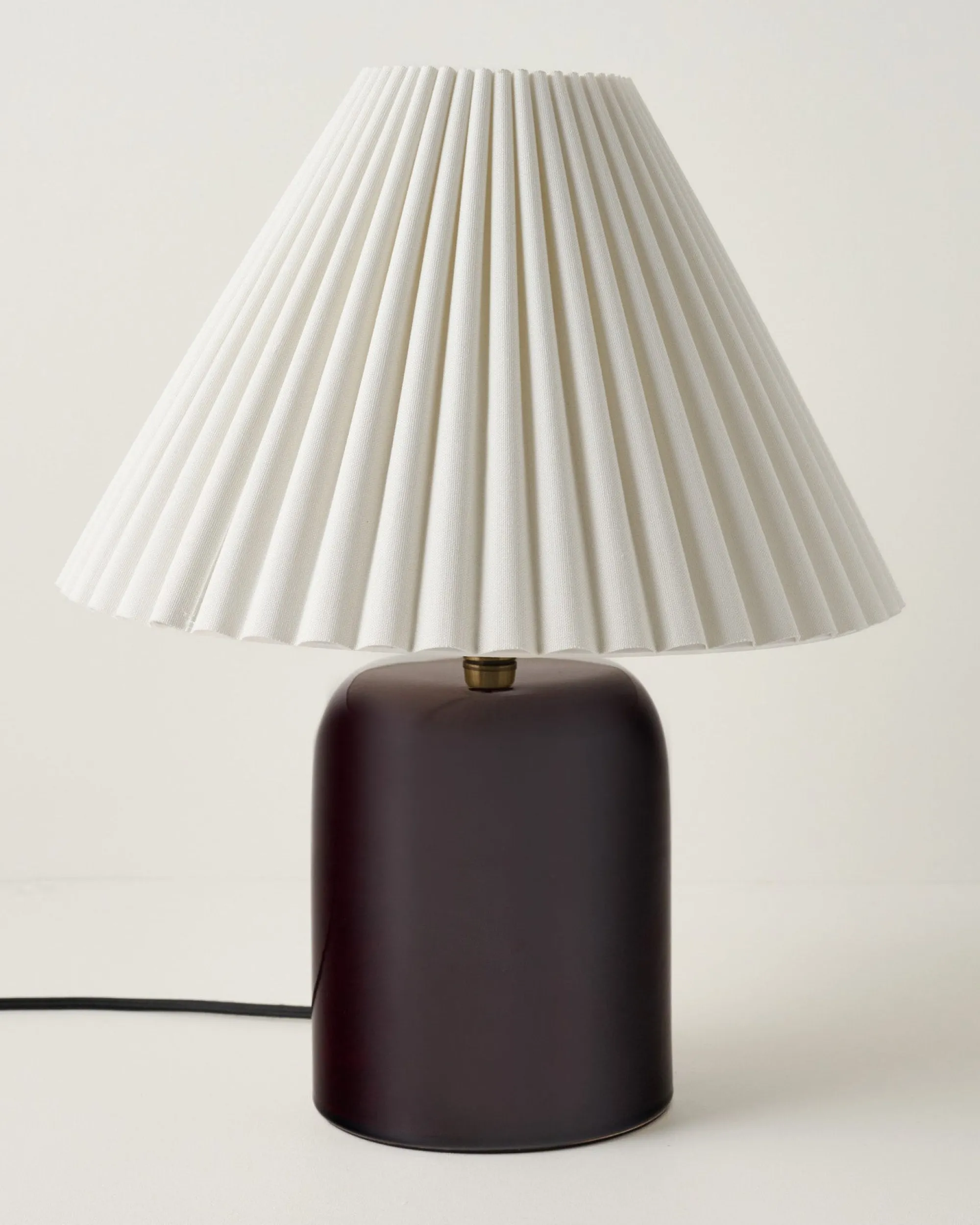 VND6475 StyleCraft Home Collection Farrah Table Lamp - Deep Burgundy