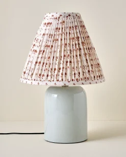 VND6475 StyleCraft Home Collection Farrah Table Lamp - Mist Blue