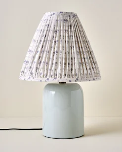 VND6475 StyleCraft Home Collection Farrah Table Lamp - Mist Blue
