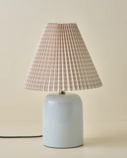 VND6475 StyleCraft Home Collection Farrah Table Lamp - Mist Blue