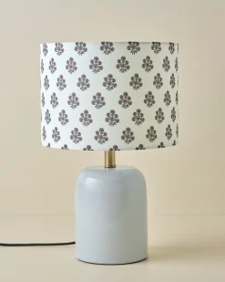VND6475 StyleCraft Home Collection Farrah Table Lamp - Mist Blue