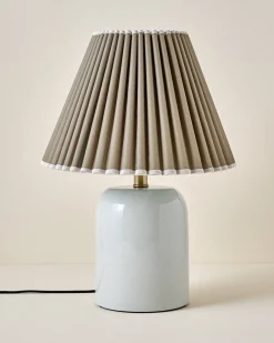 VND6475 StyleCraft Home Collection Farrah Table Lamp - Mist Blue