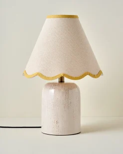 VND6475 StyleCraft Home Collection Farrah Table Lamp - Textured Cream