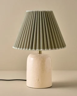VND6475 StyleCraft Home Collection Farrah Table Lamp - Textured Cream